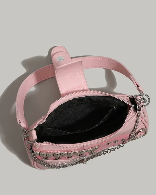 Baguette with Studded Stars and Chain - Image 7