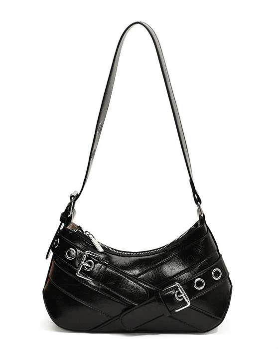 Moto-Chic Shoulder Bag - Image 9