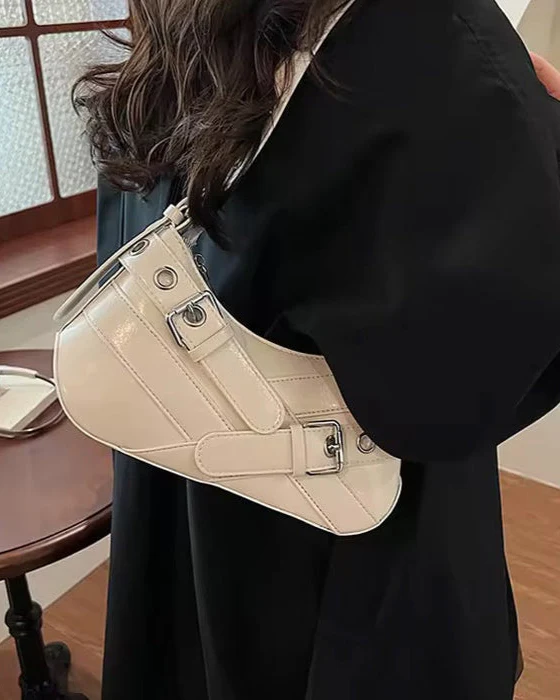 Moto-Chic Shoulder Bag - Image 5