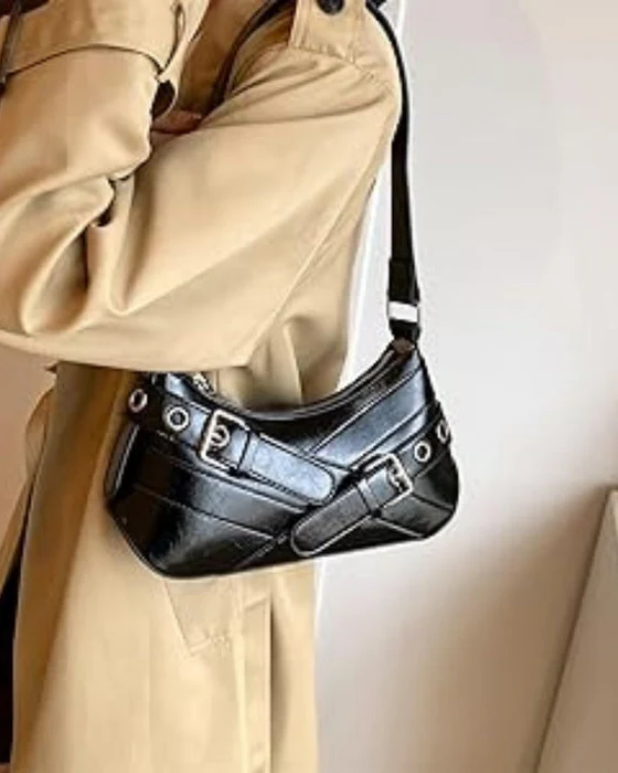 Moto-Chic Shoulder Bag - Image 8